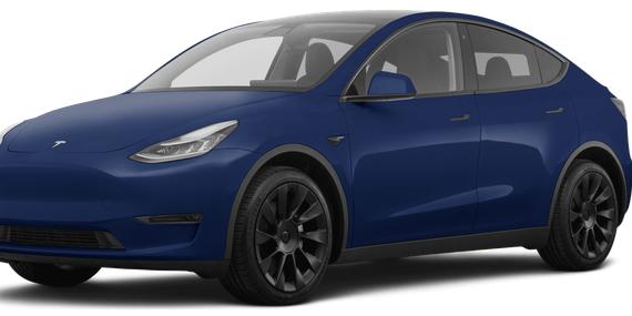 TESLA MODEL Y 2021 5YJYGDEE9MF176756 image